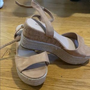 Aldo open toe wedges